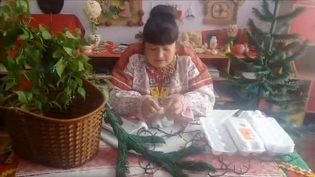 Мастер-класс "Цветочная гирлянда" педагог Бредихина И. С. смотреть онлайн