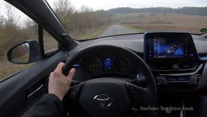 2019 Toyota C-HR 1.8 VVT-i Hybrid (122 HP) TEST DRIVE