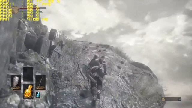 Dark Souls 3 PC Gameplay - GTX 760 & Core i5 4670 - High Settings 1080P (FPS) смотреть онлайн