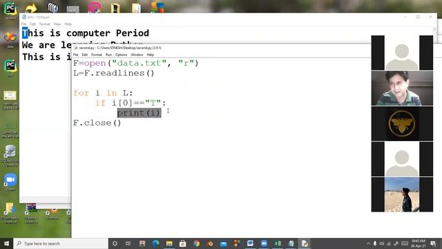 26 04 2021 Class XII A Computer Science