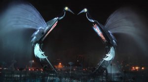 Посмотрел вчера танец любви железных журавлей из портовых кранов.