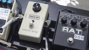 MXR Micro Amp Boost Pedal - Review