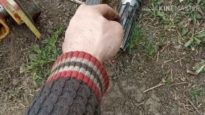 Пресс-подборщик Киргизстан, избавляюсь от шлицевого соединения на основном упаковщике.