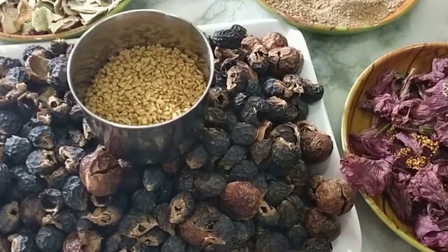 How To Make Hair Wash Powder || Herbal Hair Wash Powder Recipe That Will Triple your Hair Growth !! смотреть онлайн