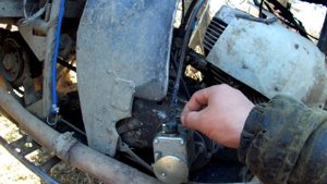 Трёх колёсный болотоход,небольшой обзор.