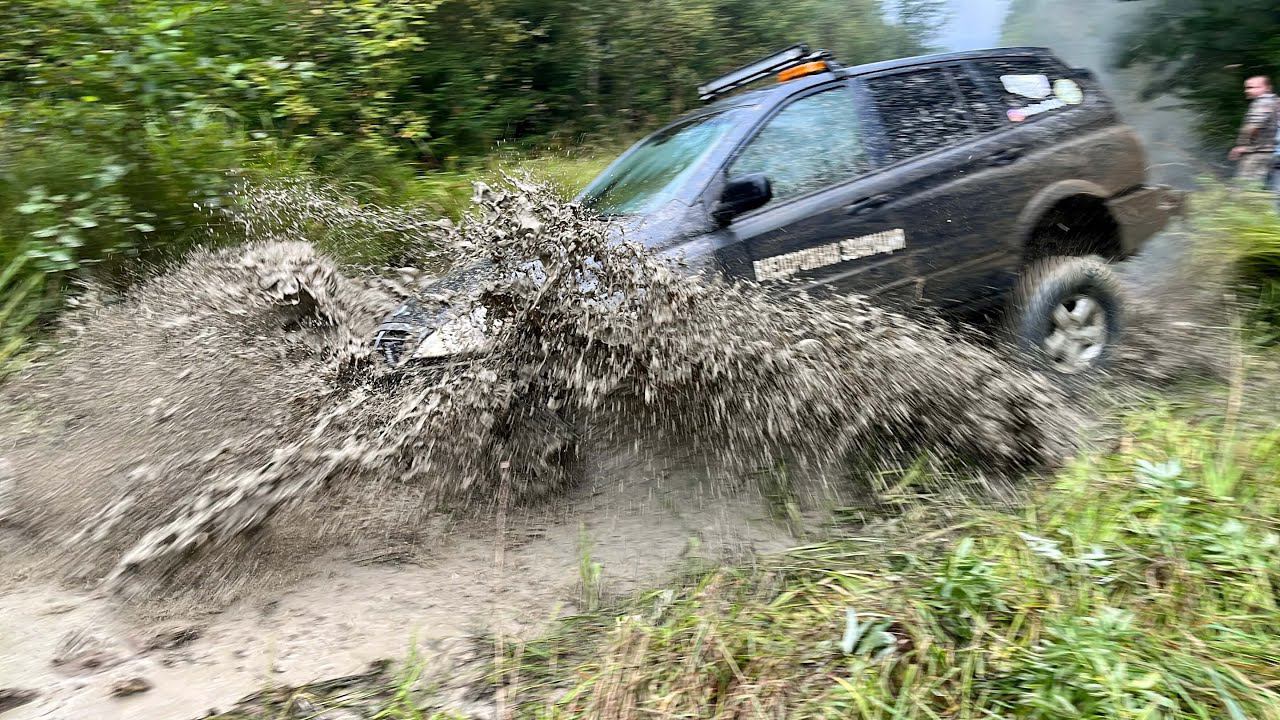 Лайта не будет! Внедорожники Jeep Rubicon, Toyota Prado, УАЗ Патриот и другие поехали в лес. смотреть онлайн