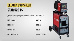 Cebora EVO Speed Star 520 TS