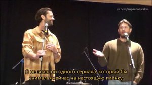 "Молодые и незрелые" Джаред Падалеки и Дженсен Эклз - Кон в Лас-Вегасе 2023 (рус.суб.)