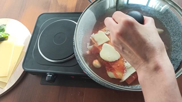 лазанья на сковороде, просто и вкусно**lasagna quickly and easily in a skillet