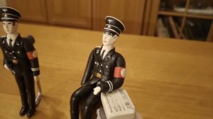 Солдаты из пластилина для анимации. Пластилиновые офицеры СС