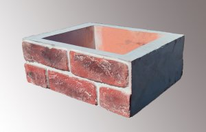 Изготовление блока ростверка Шамотный кирпич.Часть 1.
