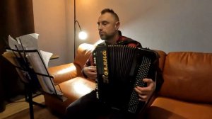 Interstellar Thirst step. Hans Zimmer. Accordion.