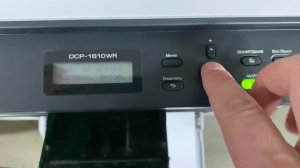 Замените тонер dcp-1610wr или как сбросить счётчик фотобарана