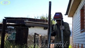 Как сделать шпалеру для винограда своими руками пошаговая.Одно плоскостная шпалера для винограда