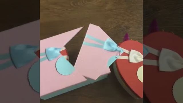 Коробка сюрприз и коробки с цветами - студия семицветик