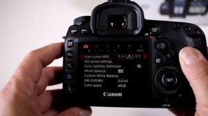 Canon 5D Mark IV: Auto Exposure Bracketing for HDR Photography | Video Tutorial
