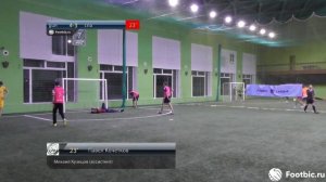 Winter Footbic League 5x5-2017/18. Тур 2. "Gunners" 10-5 "Спутник". Любительская футбольная лига