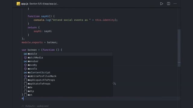 Code Example Module Patterns #14