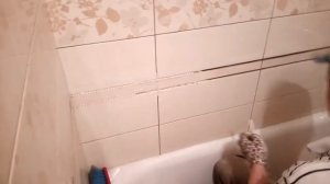 Укладка плиточного карандаша от"KERAMA MARAZZI- "бисер люстр".