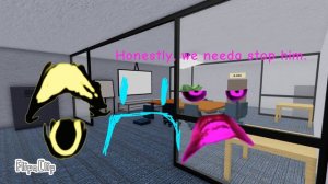 A-332 proceeds to kill A-60, A-183, A-120, and A-100 (Interminable Rooms animation)