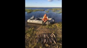 рыбалка на Ямале супер озеро.Щука на спиннинг, на копию магалона с али экспресс