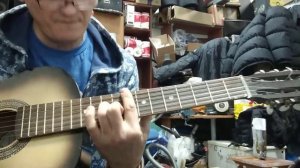 Играем на гитаре Русская Матаня-Russian matanya