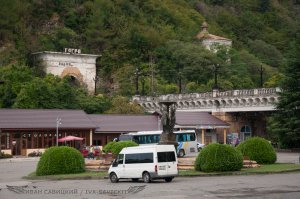 Едем на поезде до конца Абхазии