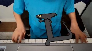 Toothless Dancing Meme on Piano