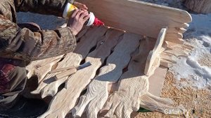 Вешалка под старину ? из дерева своими руками(DIY)