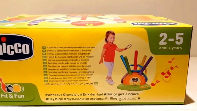 НОВИНКА!!! Обзор Chicco. Игрушка CHICCO "МИСТЕР RING". Арт. 09149.00. смотреть онлайн