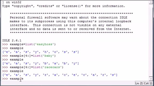 Python Programming Tutorial Series From scratch (13 Slicing Lists) | Tutorials point