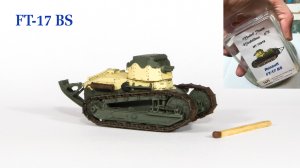 FT-17 BS от Modell Trans Modelbau в масштабе 1/72