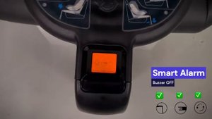 Introducing the Nado O3 with i-size safety alarm system.