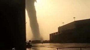 Tornado in Ras Laffan, doha, Qatar