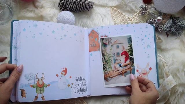 "Hello winter" альбом для фото с очень милыми страничками.? смотреть онлайн