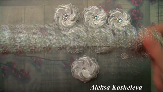 УКРАШЕНИЕ на ПУЧОК МК/РЕЗИНОЧКА на ГУЛЬКУ к школе/КАНЗАШИ/DIY
