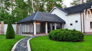 Барбекю комплекс с панорамным остеклением ЛюкСист
