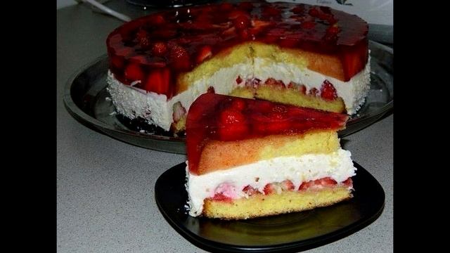 КЛУБНИЧКОВОЕ ПИРОЖНОЕ ASMR АСМР MUCKBANG МУКБАНГ смотреть онлайн