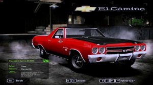 NFS Most Wanted 2005 Mods - Chevrolet El Camino SS 1970