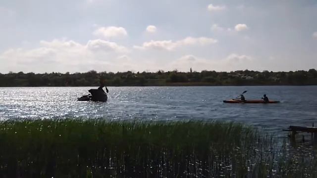Кораблекрушение парусной лодки "Колибри". Полное видео.