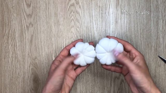 Текстильные тыквы // Fabric  pumpkins/DIY //Тыквы из ткани