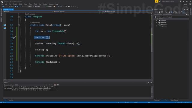 КАК ИЗМЕРИТЬ ВРЕМЯ ВЫПОЛНЕНИЯ ПРОГРАММЫ, КОДА, МЕТОДА, ФУНКЦИИ, ЗАПРОСА | C# STOPWATCH | C# ПЛЮШКИ смотреть онлайн