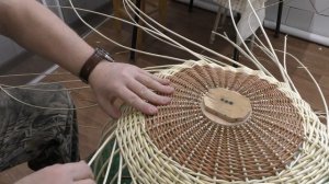 Креативный Абажур из ивовой лозы