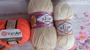 Пряжа Yarn Art Jeans и Alize Cotton Gold/C G Hobby.  Есть ли разница? Что лучше? Вязаные игрушки