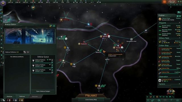 Lets Play Stellaris - Part 4 - Getting Wrecked смотреть онлайн