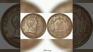 Монеты мира.Coins of the world. Чили. Монеты Чили. Coins of Chile.#Shorts. Startup-187..mp4