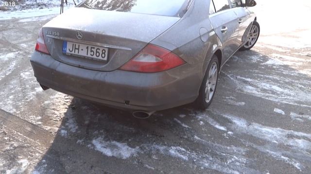 Mercedes - Benz CLS 350i W219. 272 лошади. 0-250 километров в час ! смотреть онлайн