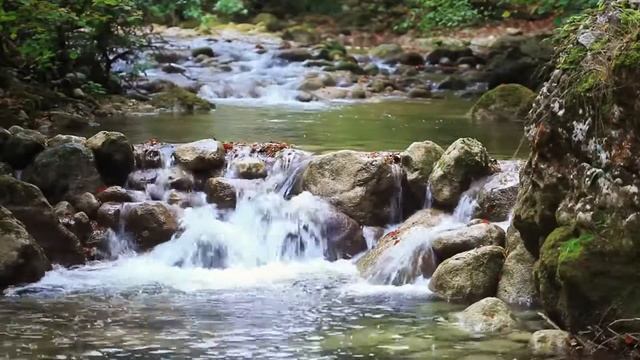 waterfall ambient chill music and nature sounds смотреть онлайн