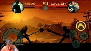 Shadow Fight 2. This "Easy" Battle is IMPOSSIBLE. Regeneration Enchant is OP!