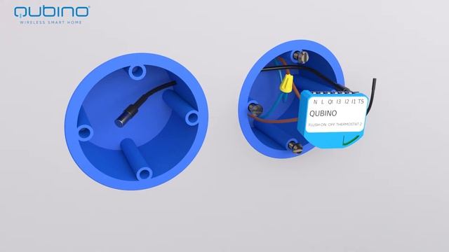 Умный термостат - Инфракрасная панель - Qubino On/Off Thermostat 2 смотреть онлайн